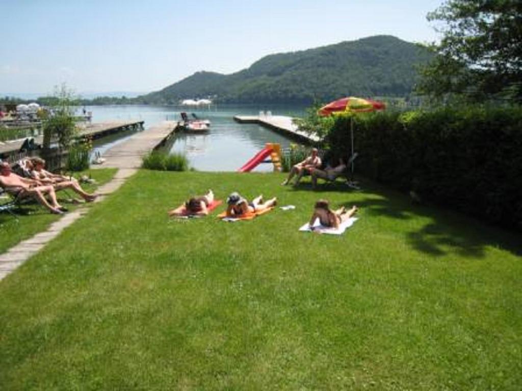 Strandpension Liane Sankt Kanzian am Klopeiner See Exterior foto